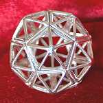 Icosahedron pendant jewelry