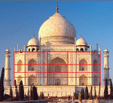 Golden ratio in the Taj Mahal