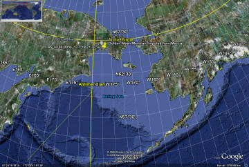 Golden Ratio or Phi starting point of the Earth using a base at Mecca