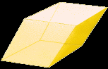 Quasi-crystal shape based on phi, the golden ratio