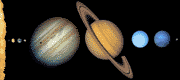 The solar system embodies a variety of phi or golden ratio relationships in its dimensions and orbital periods