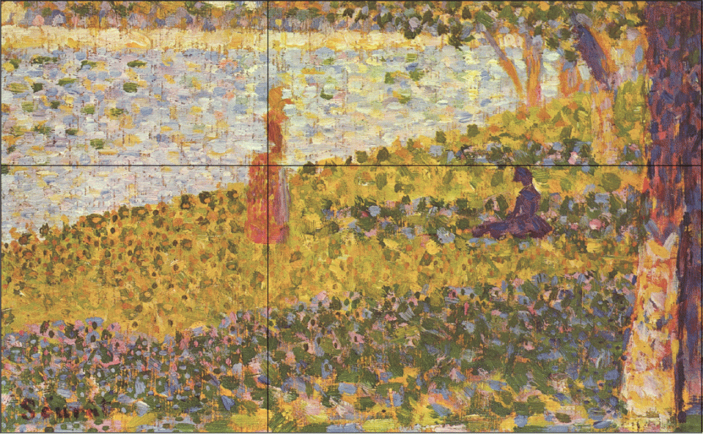 Seurat-Femmes au bord de l'eau