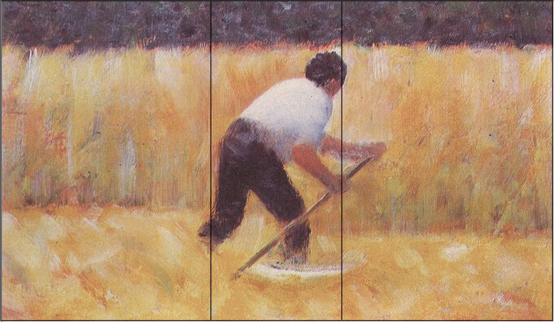 Seurat-Le Faucheur