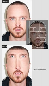 Celebrity Faces and the Golden Ratio: This time for real.