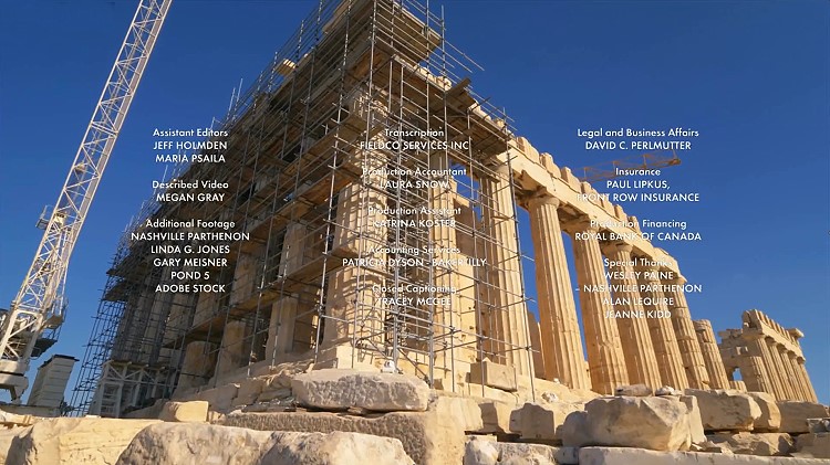 Code of the Parthenon Credits