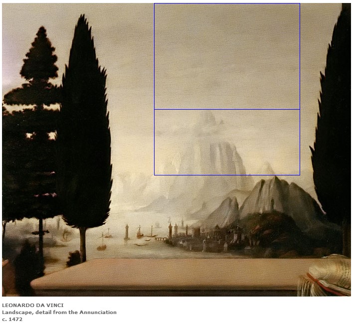 Leonardo-da-Vinci-The-Annunciation-Uffizi-Landscape-Detail