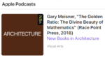 NBN Architecture Podcast Golden-Ratio Book by Gary Meisner