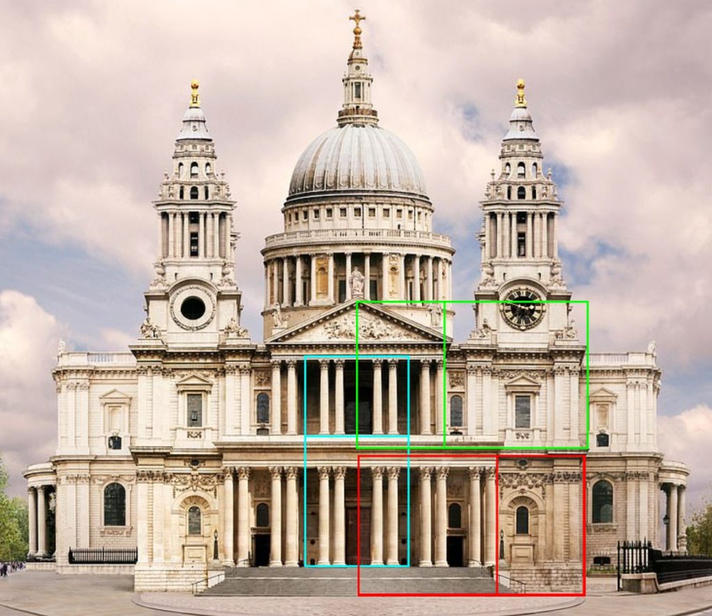 St Paul's Cathedral London Golden Ratios