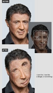 Celebrity Faces and the Golden Ratio: This time for real.