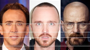 celebrity face golden ratios