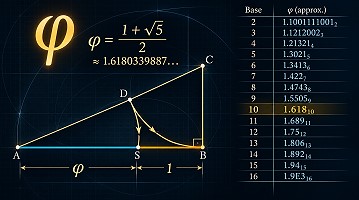 golden ratio in numerical bases