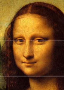 horizontal golden ratio mona lisa