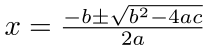 quadratic-formula