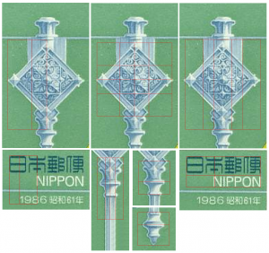 stamp-japan-centenary-golden-ratio-designs