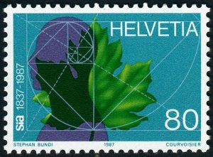 stamp-switzerland-golden-section